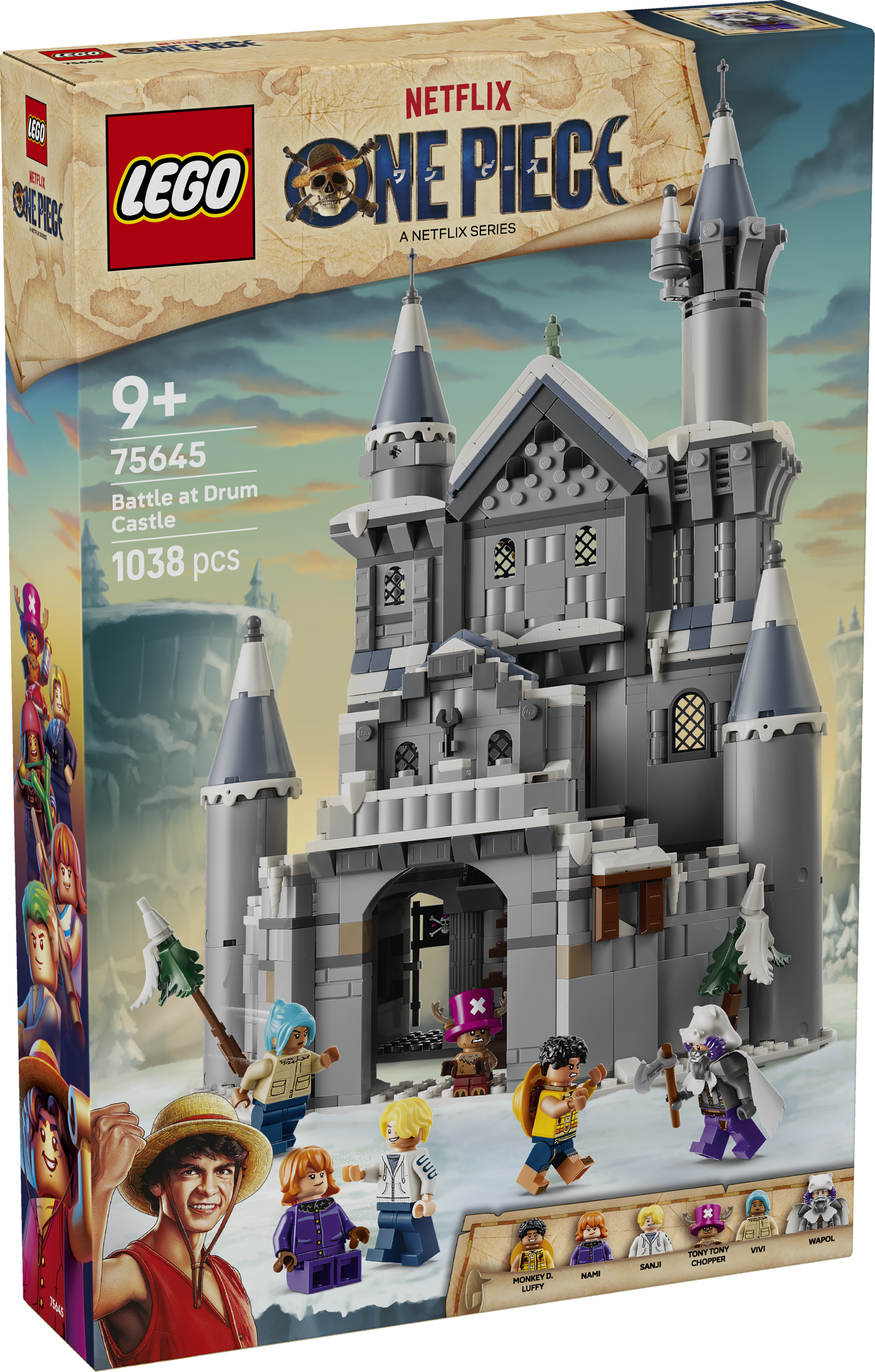 LEGO 75645 ONE PIECE Battle at Drum Castle Pretend Play Toy