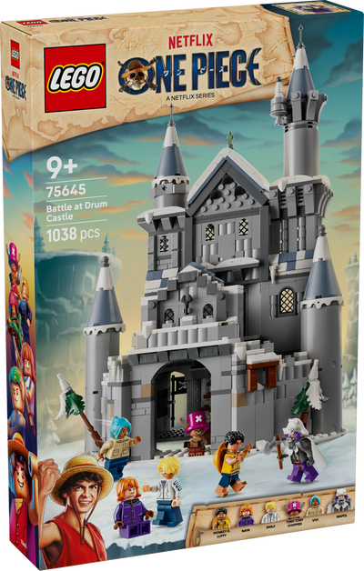 LEGO 75645 ONE PIECE Battle at Drum Castle Pretend Play Toy