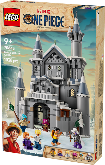 LEGO 75645 ONE PIECE Battle at Drum Castle Pretend Play Toy