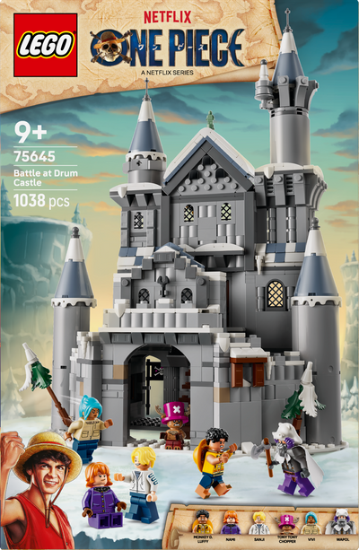 LEGO 75645 ONE PIECE Battle at Drum Castle Pretend Play Toy
