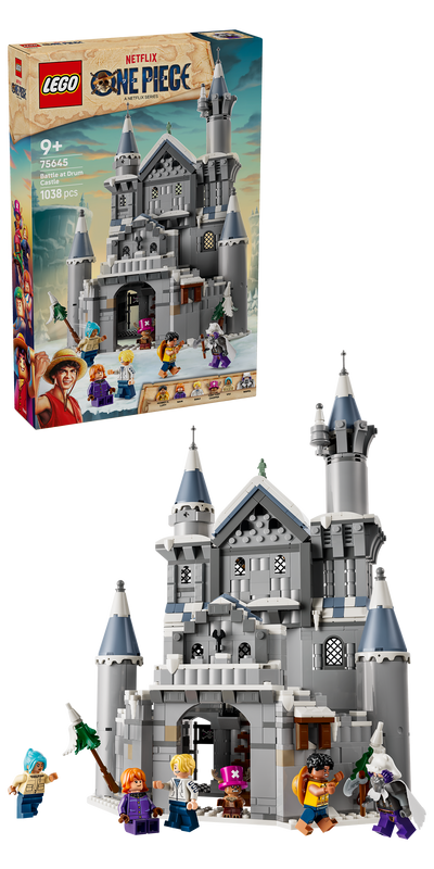 LEGO 75645 ONE PIECE Battle at Drum Castle Pretend Play Toy