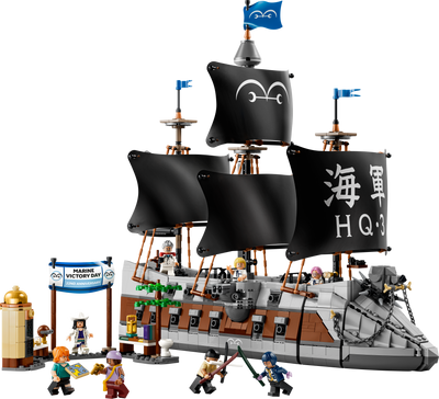 LEGO 75646 ONE PIECE Garp’s Marine Battleship Building Toy
