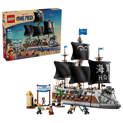 LEGO 75646 ONE PIECE Garp’s Marine Battleship Building Toy