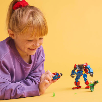 LEGO 76302 DC Superman Mech vs. Lex Luthor Super Hero Toy Figure Set