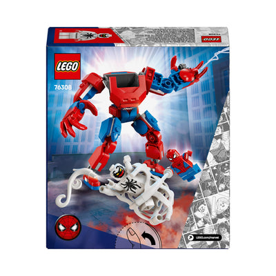 LEGO 76308 Marvel Spider-Man Mech vs. Anti-Venom Building Toy Set
