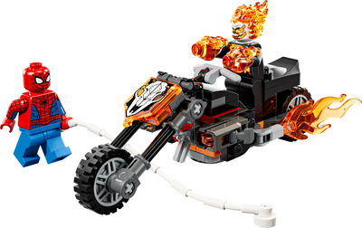 LEGO 76335 Super Heroes SpiderMan vs. Ghost Rider Motorcycle