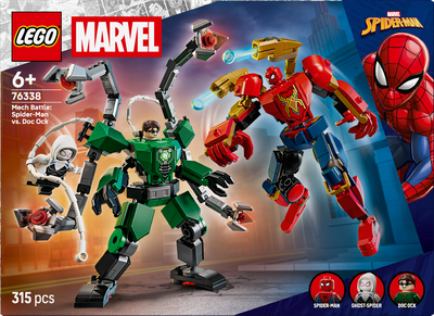 LEGO 76338 Super Heroes Mech Battle SpiderMan vs. Doc Ock