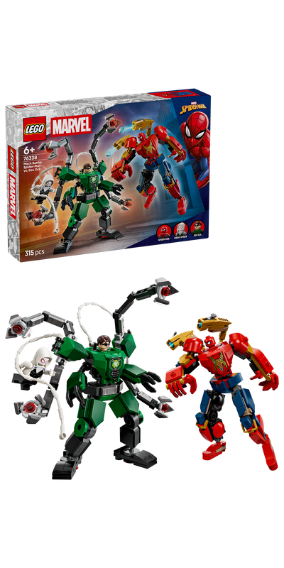 LEGO 76338 Super Heroes Mech Battle SpiderMan vs. Doc Ock