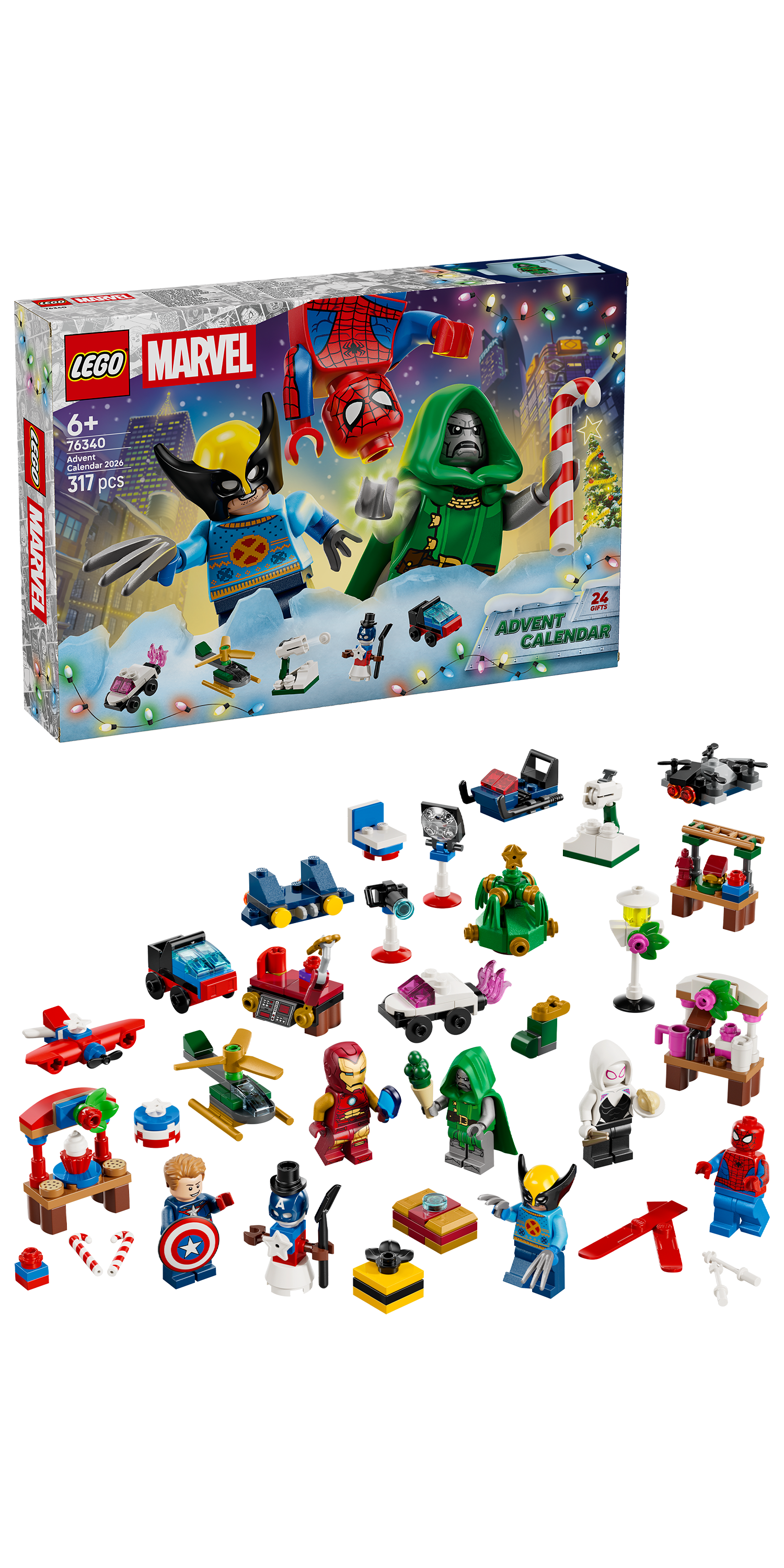 LEGO 76340 ? Marvel Advent Calendar 2026 Christmas Gift