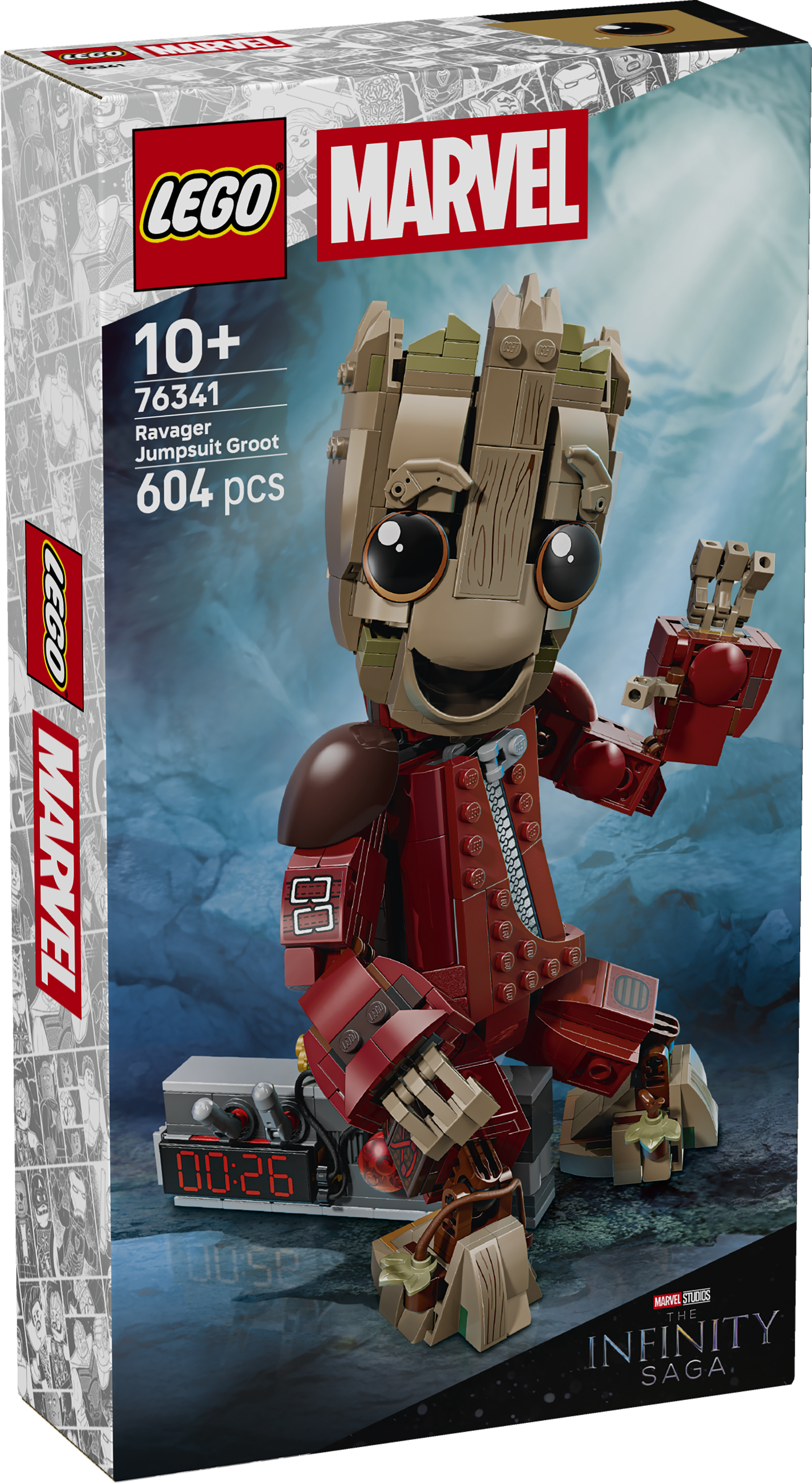 LEGO 76341 Super Heroes Ravager Jumpsuit Groot
