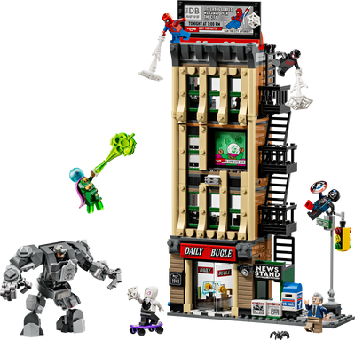 LEGO 76342 Super Heroes SpiderMan vs. Mysterio The Daily Bugle