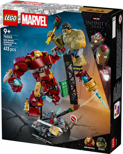 LEGO 76343 Super Heroes Epic Battle Hulkbuster vs. The Hulk