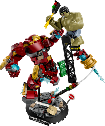 LEGO 76343 Super Heroes Epic Battle Hulkbuster vs. The Hulk