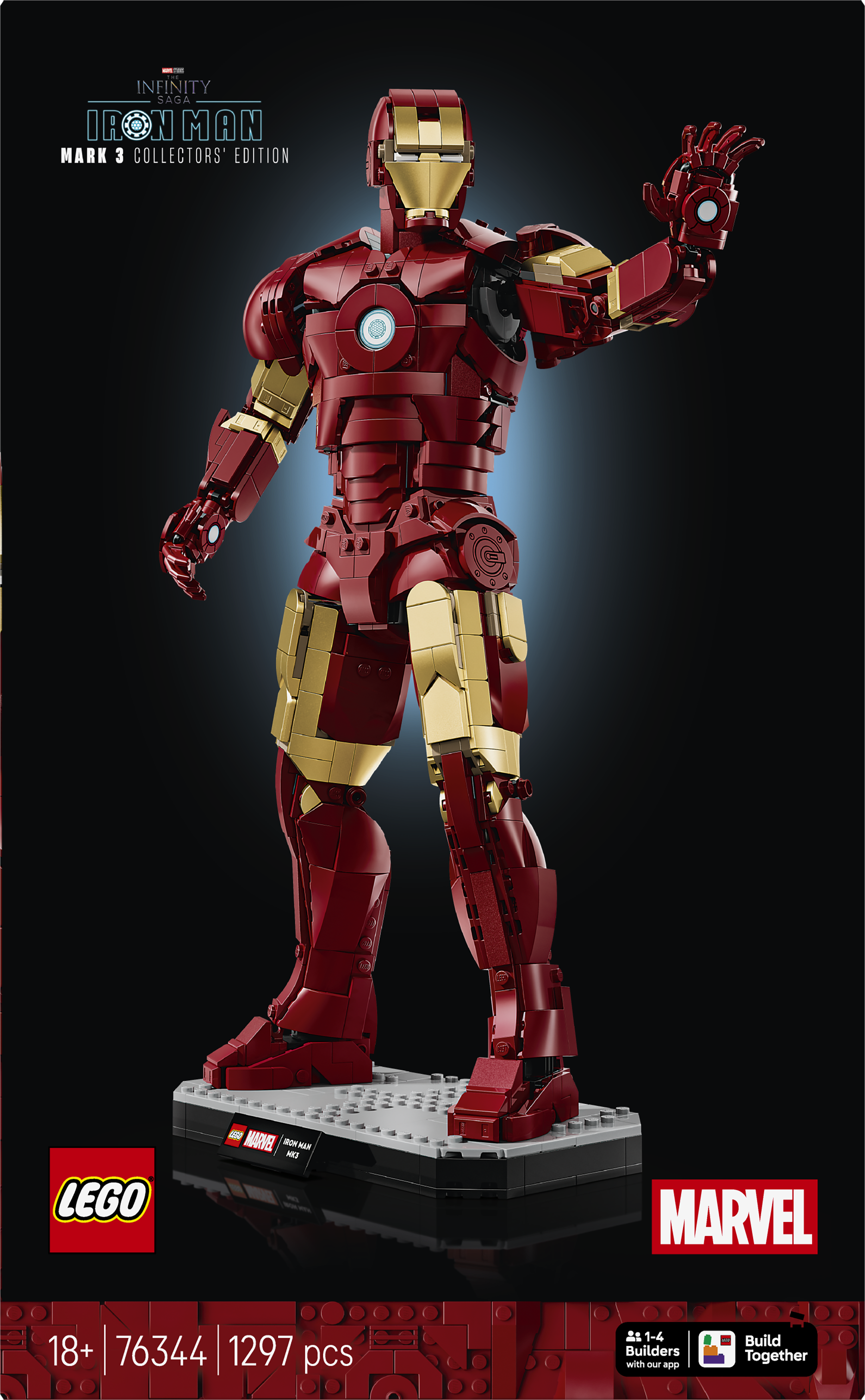 LEGO 76344 Super Heroes Iron Man Mark 3 Collectors' Edition