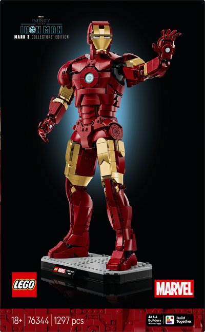 LEGO 76344 Super Heroes Iron Man Mark 3 Collectors' Edition