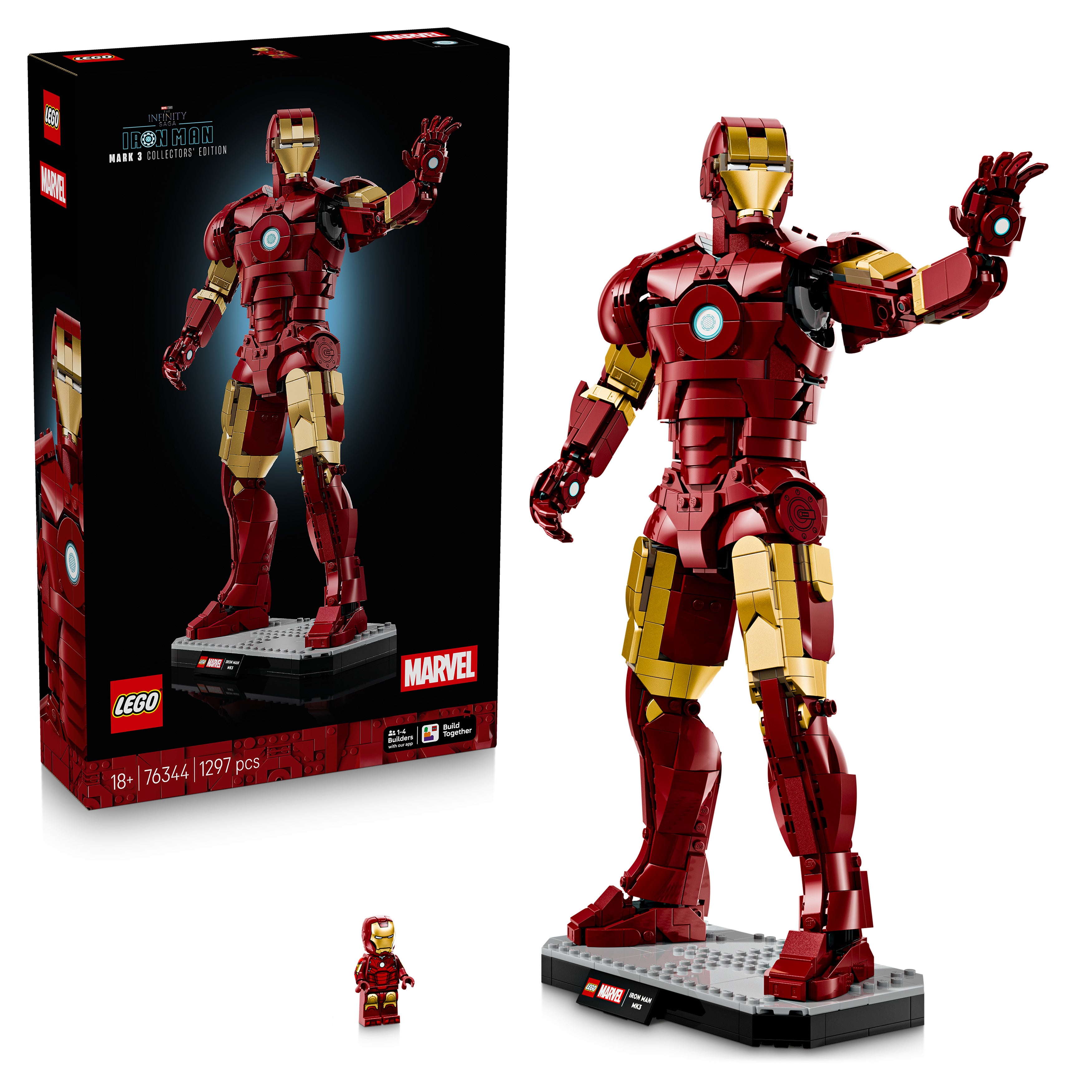 LEGO 76344 Super Heroes Iron Man Mark 3 Collectors' Edition