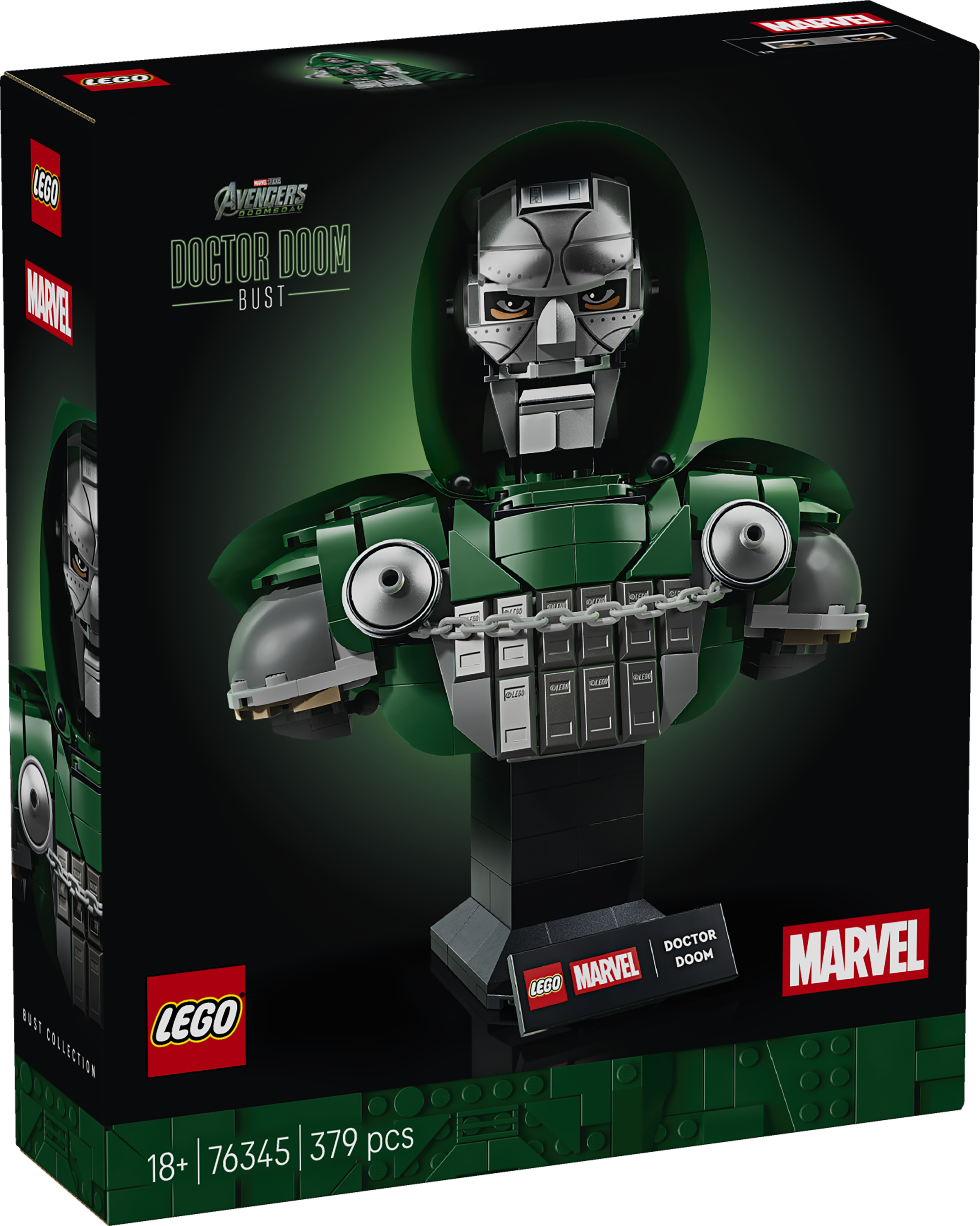 LEGO 76345 ? Marvel Doctor Doom Bust Building Set