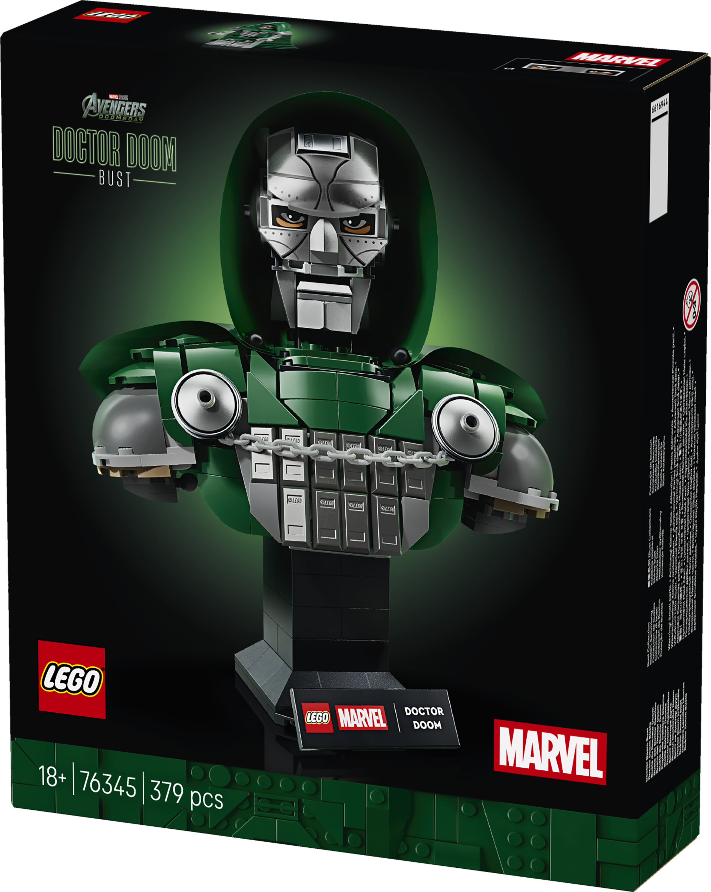 LEGO 76345 ? Marvel Doctor Doom Bust Building Set
