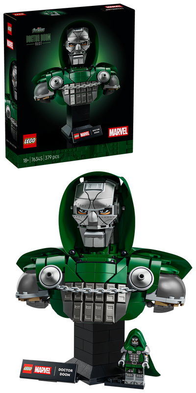LEGO 76345 ? Marvel Doctor Doom Bust Building Set
