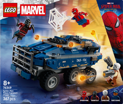 LEGO 76349 Marvel Spider-Man Prison Transport Chase
