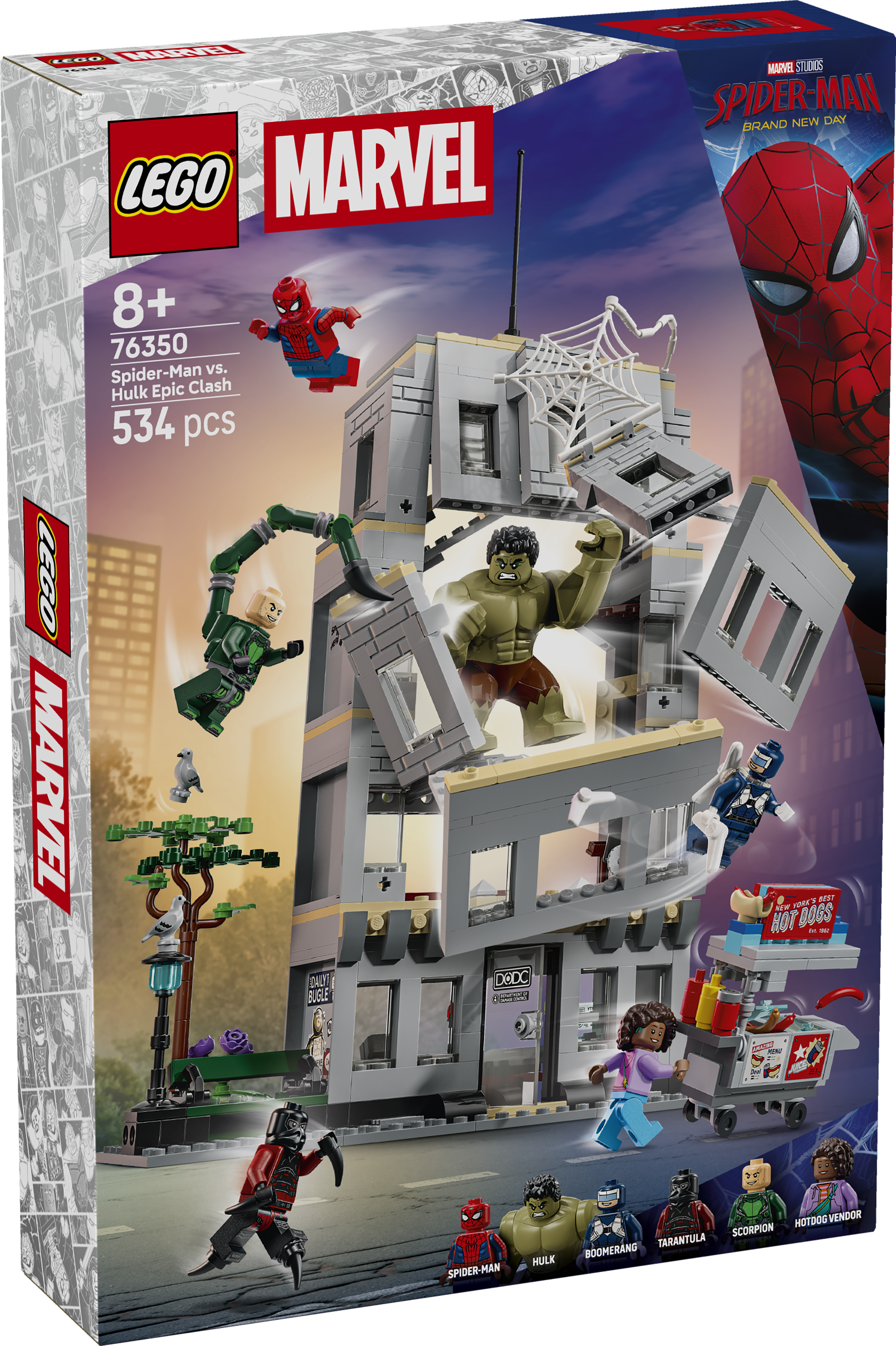 LEGO 76350 Marvel Spider-Man vs. Hulk Epic Clash