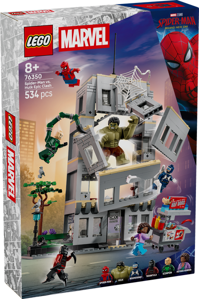 LEGO 76350 Marvel Spider-Man vs. Hulk Epic Clash