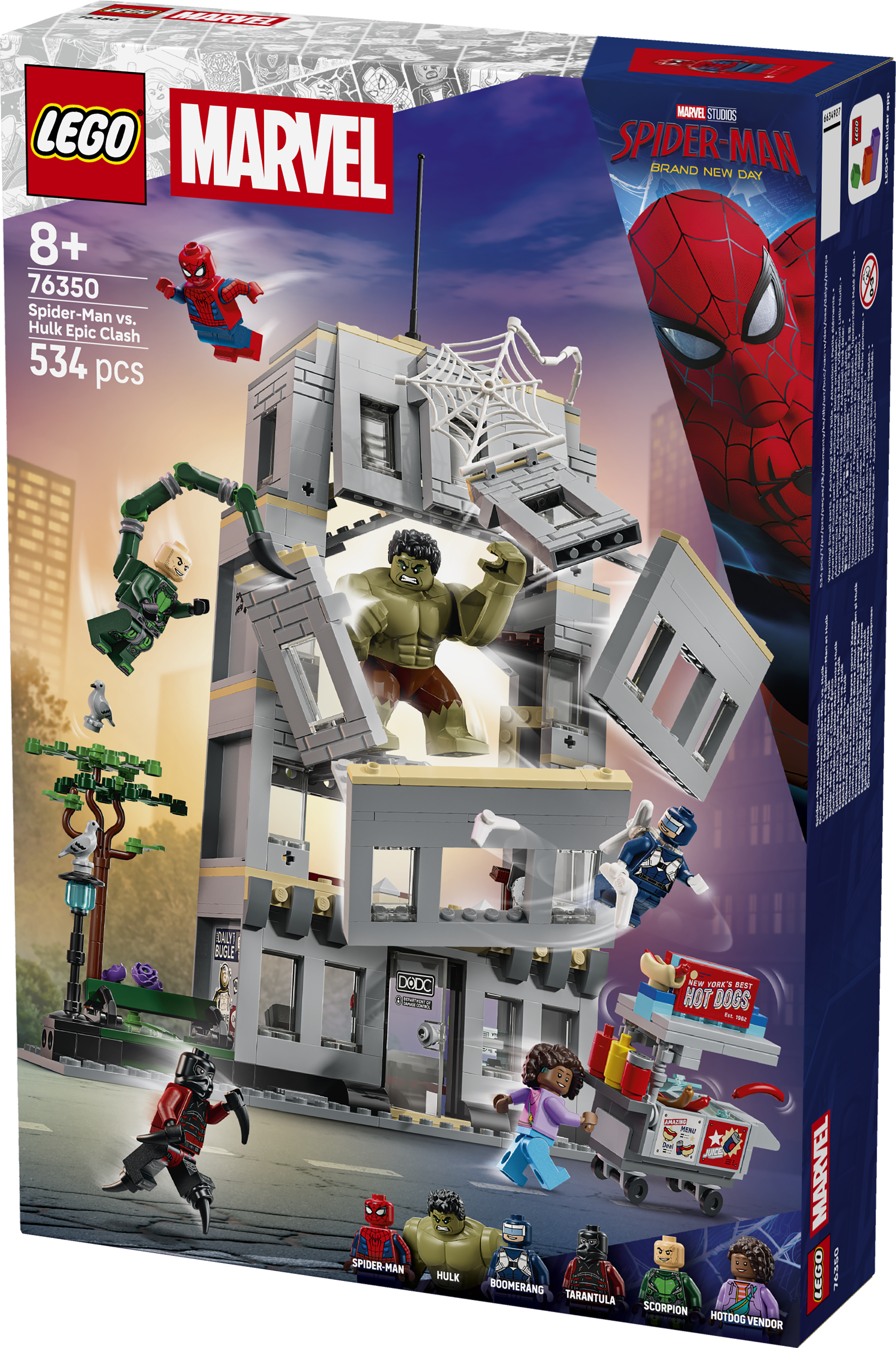 LEGO 76350 Marvel Spider-Man vs. Hulk Epic Clash