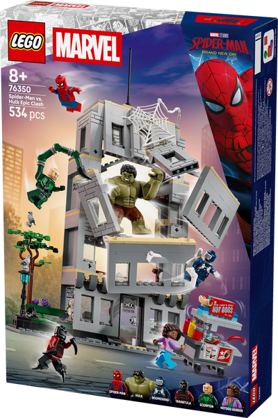 LEGO 76350 Marvel Spider-Man vs. Hulk Epic Clash