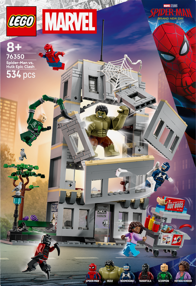 LEGO 76350 Marvel Spider-Man vs. Hulk Epic Clash