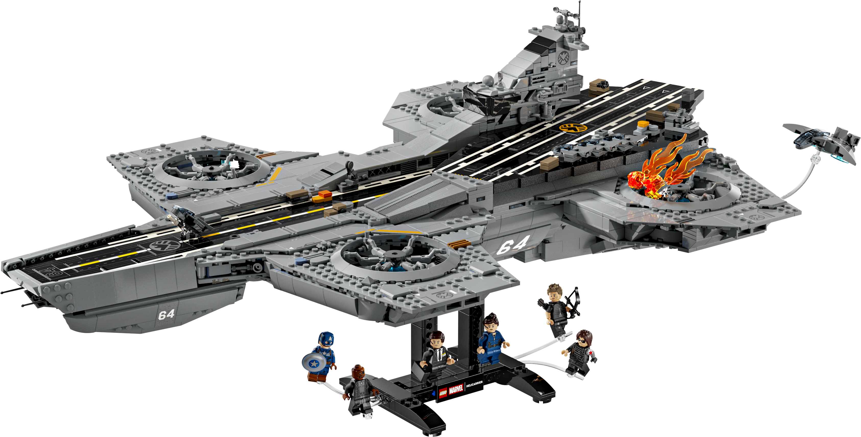 LEGO 76354 Marvel S.H.I.E.L.D. Helicarrier Building Set