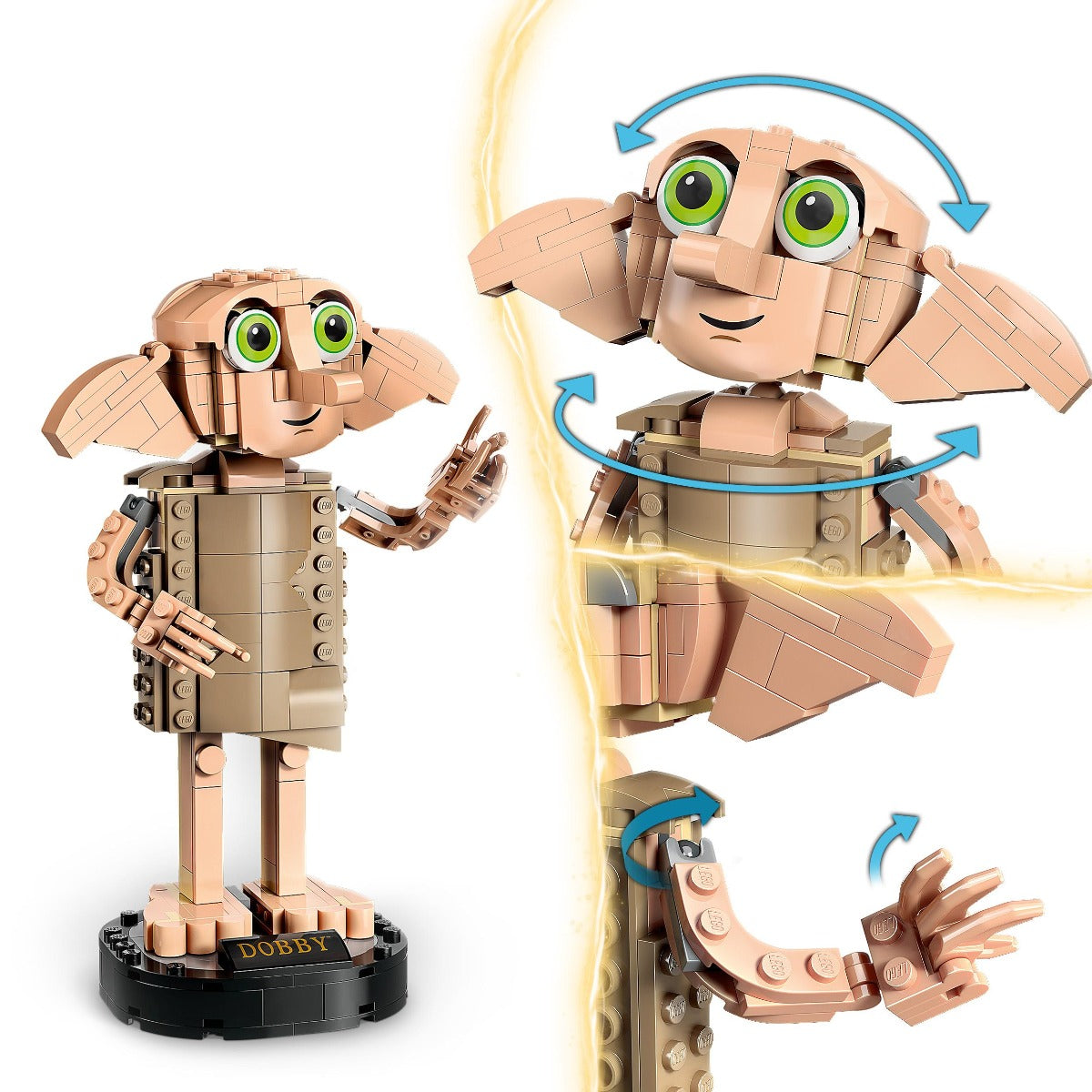 LEGO 76421 Harry Potter Dobby the House-Elf Toy Figure