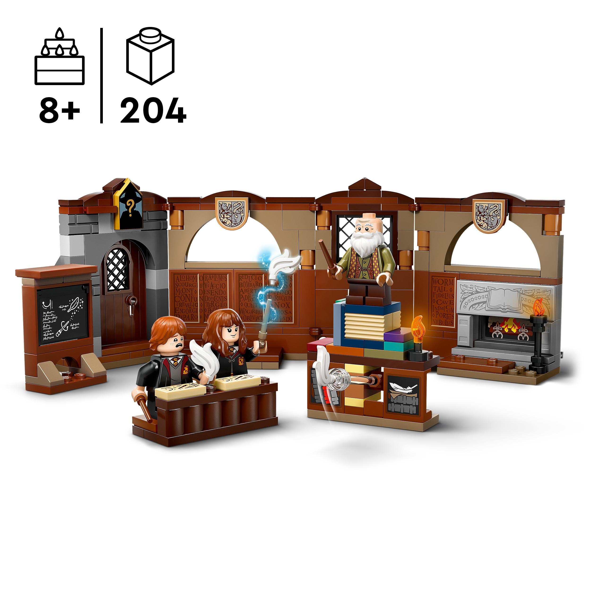 LEGO 76442 Harry Potter Hogwarts Castle: Charms Class Magical Toy Set