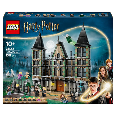 LEGO 76453 Harry Potter Malfoy Manor Building Toy with 9 Minifigures