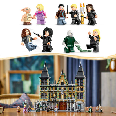 LEGO 76453 Harry Potter Malfoy Manor Building Toy with 9 Minifigures