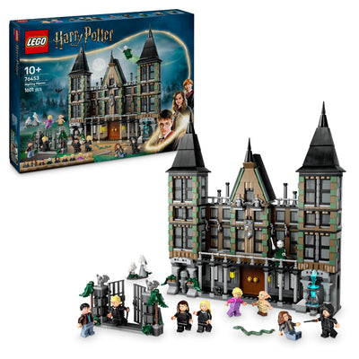 LEGO 76453 Harry Potter Malfoy Manor Building Toy with 9 Minifigures