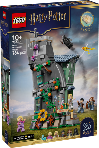 LEGO 76467 Harry Potter  Luna Lovegood's House