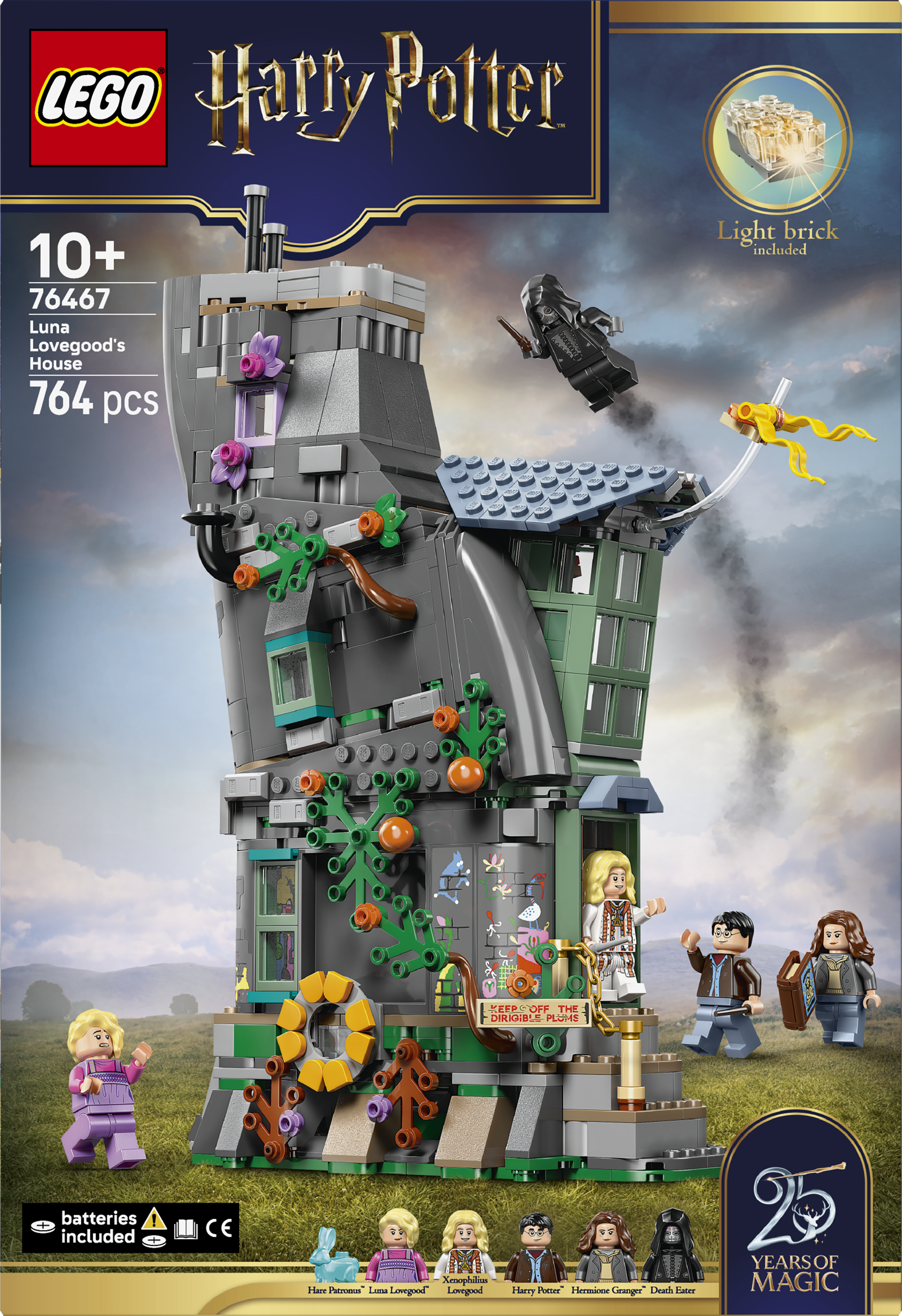 LEGO 76467 Harry Potter  Luna Lovegood's House
