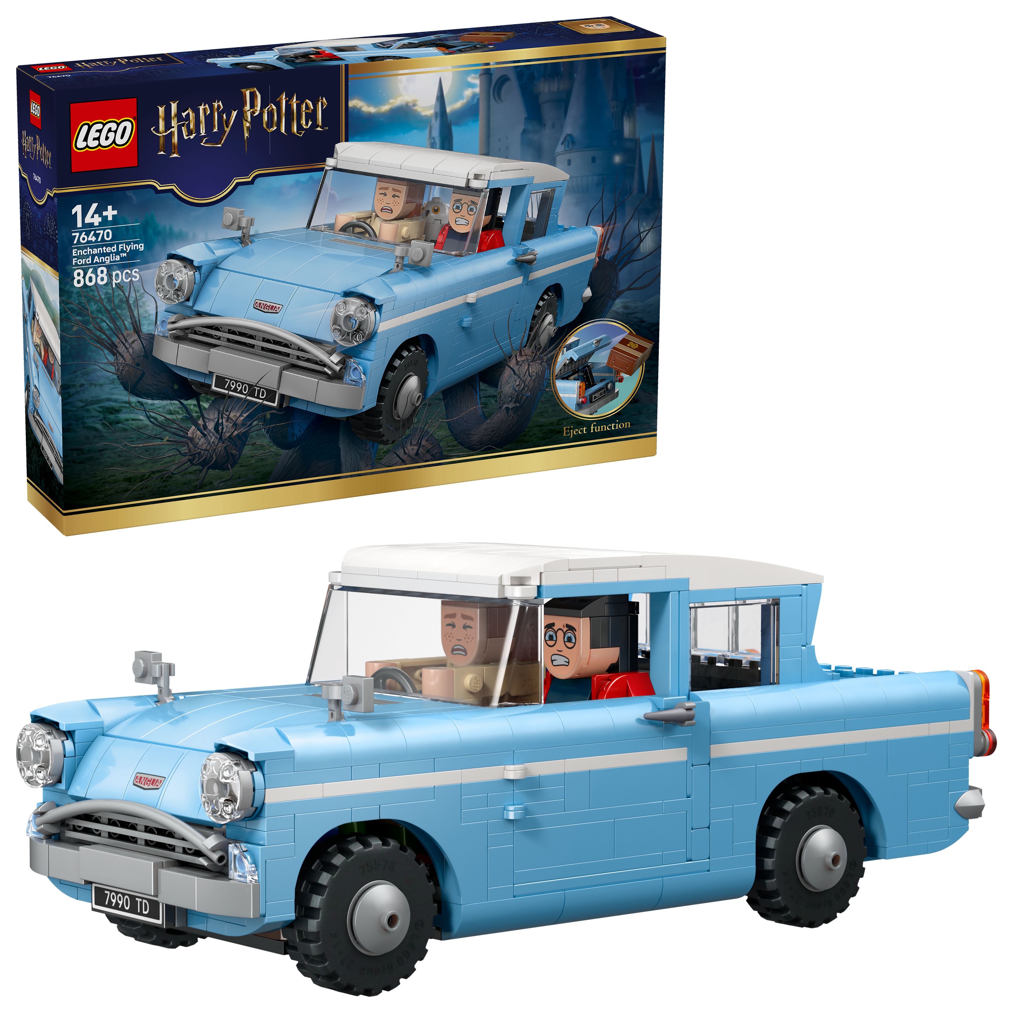 LEGO 76470 Harry Potter  Enchanted Flying Ford Anglia