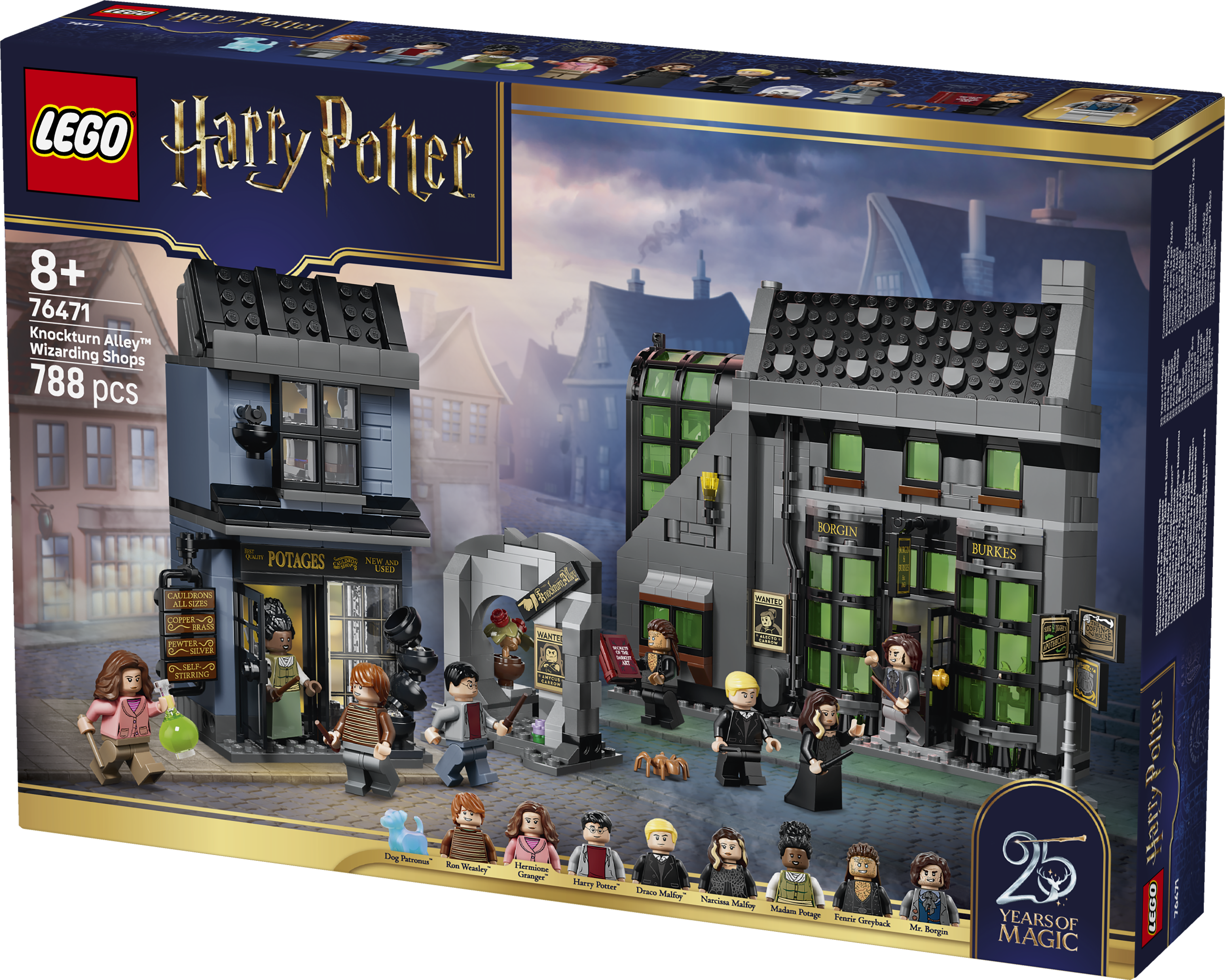 LEGO 76471 Harry Potter™ Knockturn Alley™ Wizarding Shops