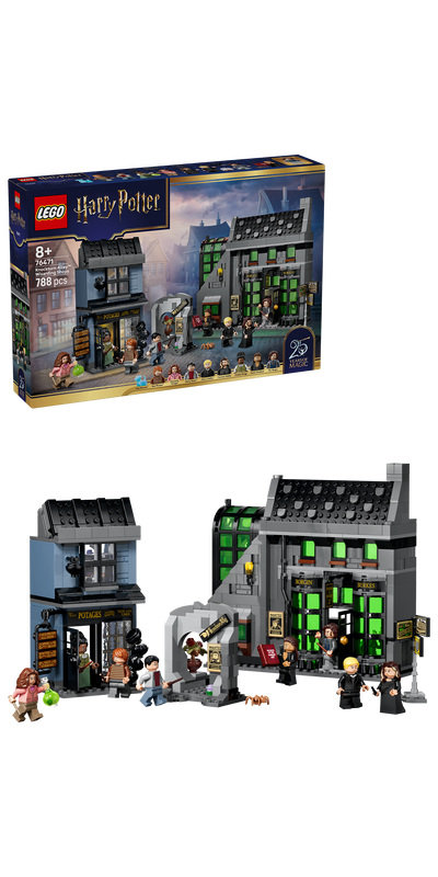 LEGO 76471 Harry Potter™ Knockturn Alley™ Wizarding Shops