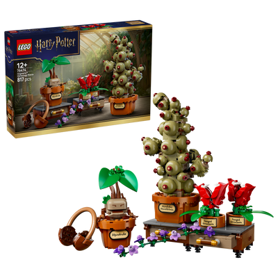 LEGO 76474 Harry Potter™ Hogwarts™ Herbology Plants Set
