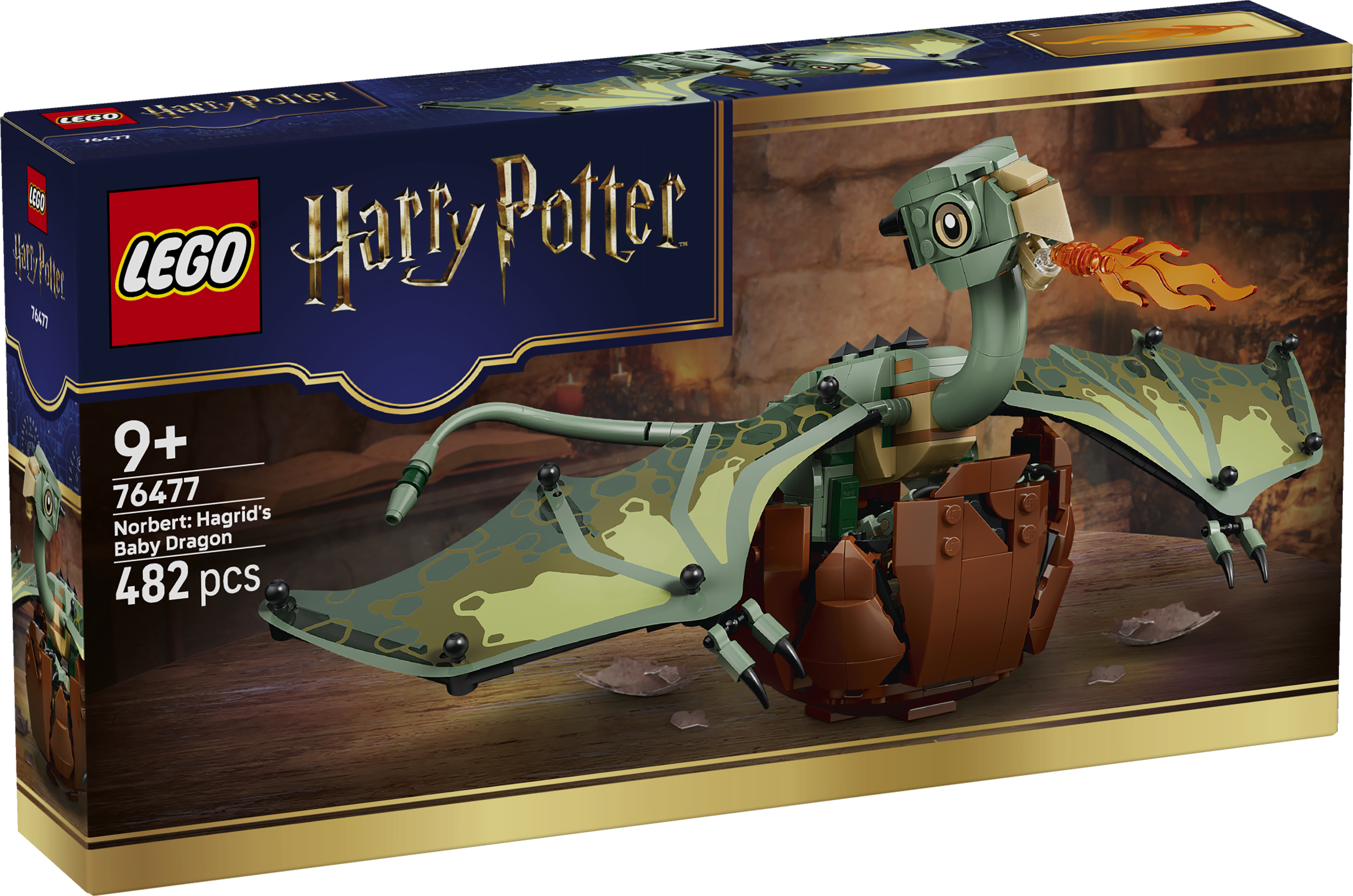 LEGO 76477 Harry Potter™ Norbert: Hagrid’s Baby Dragon Toy