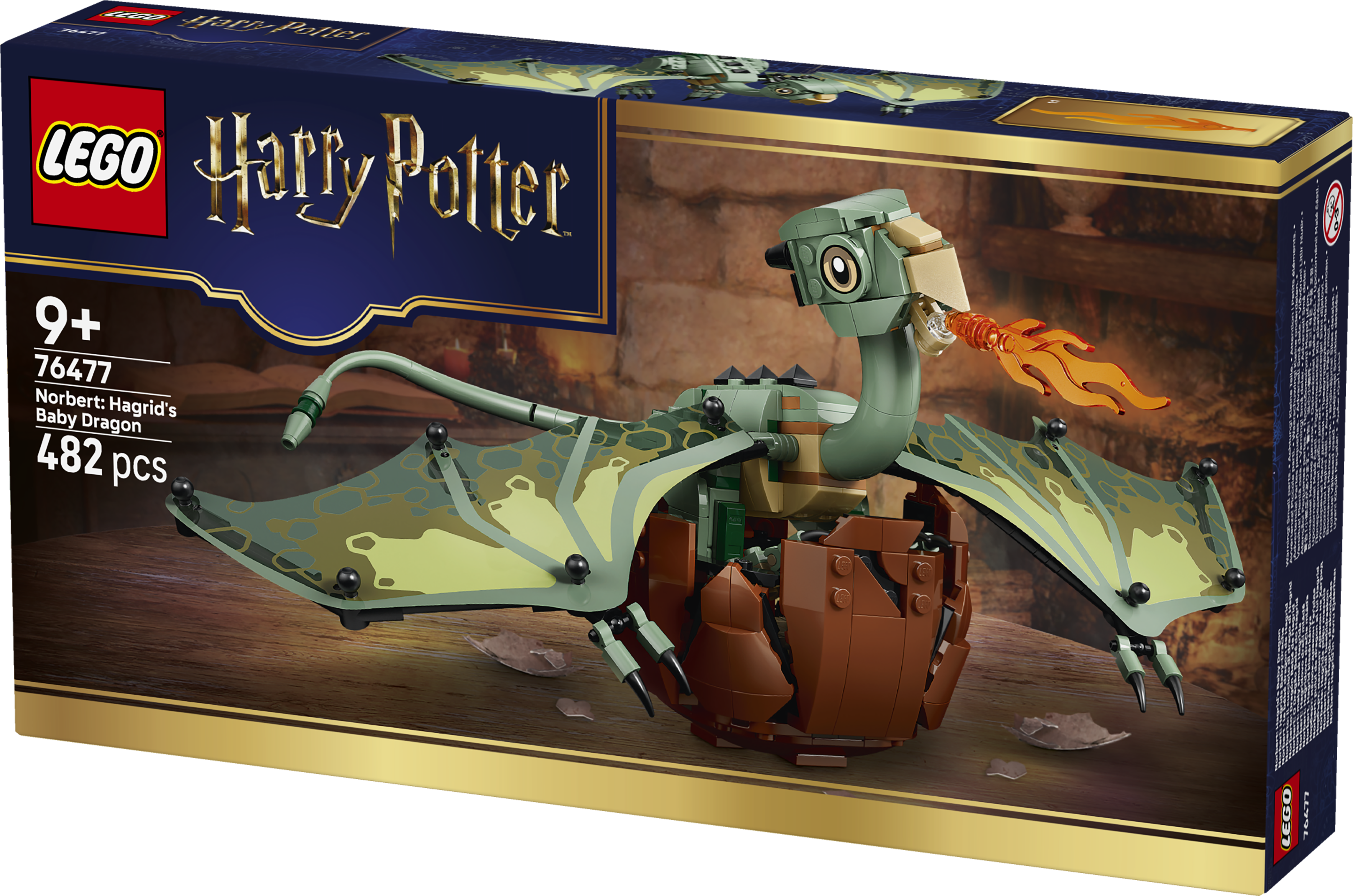 LEGO 76477 Harry Potter™ Norbert: Hagrid’s Baby Dragon Toy