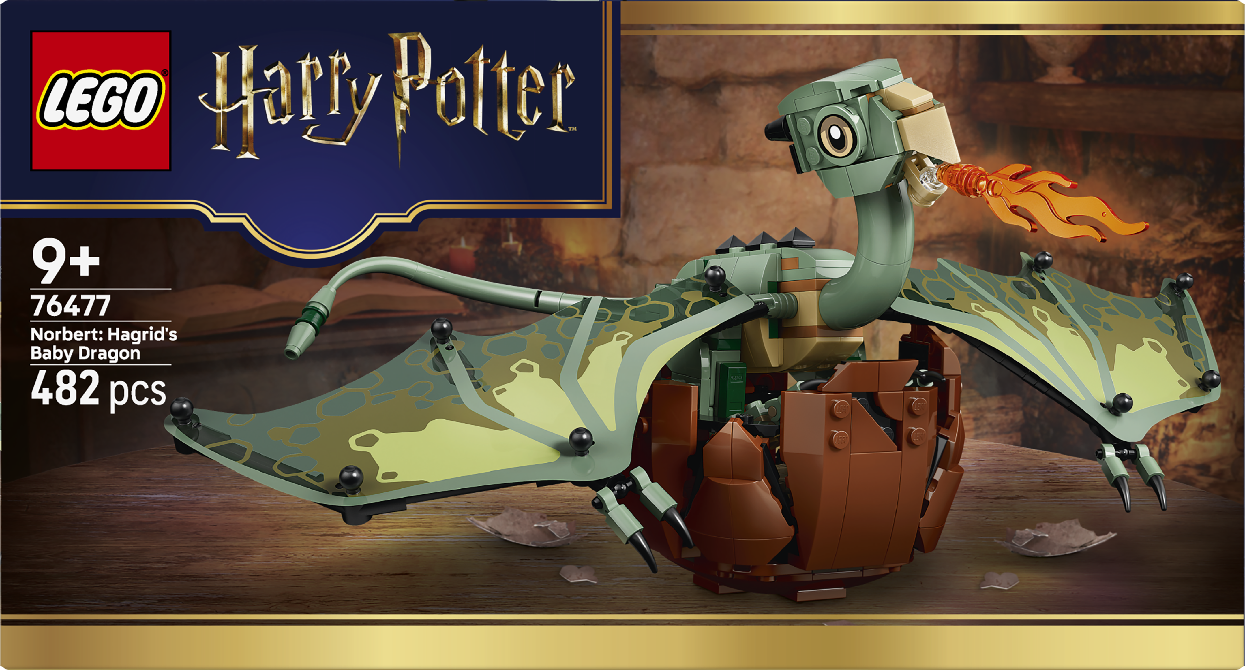 LEGO 76477 Harry Potter™ Norbert: Hagrid’s Baby Dragon Toy