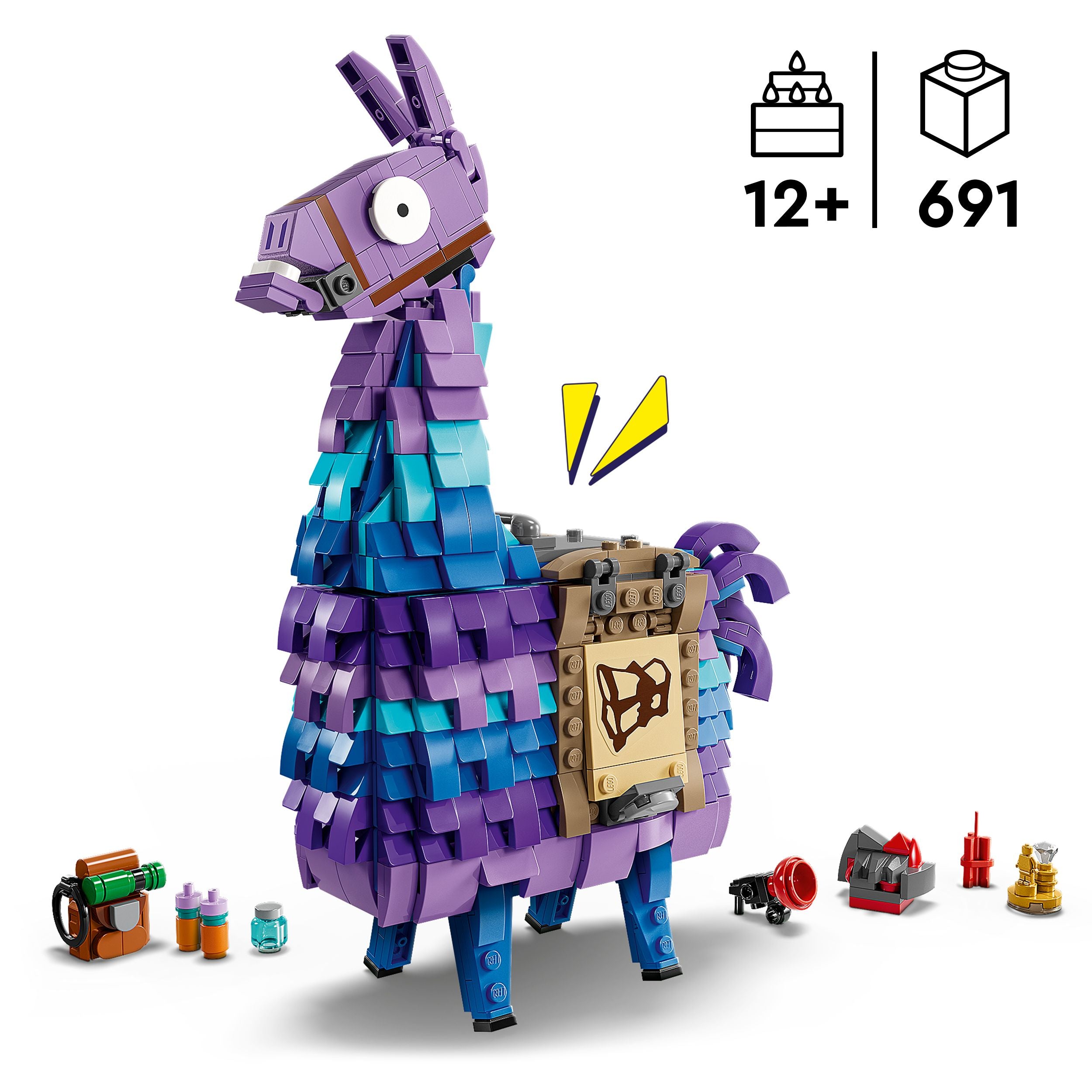 LEGO 77071 Fortnite Supply Llama Video Game Character Building Toy