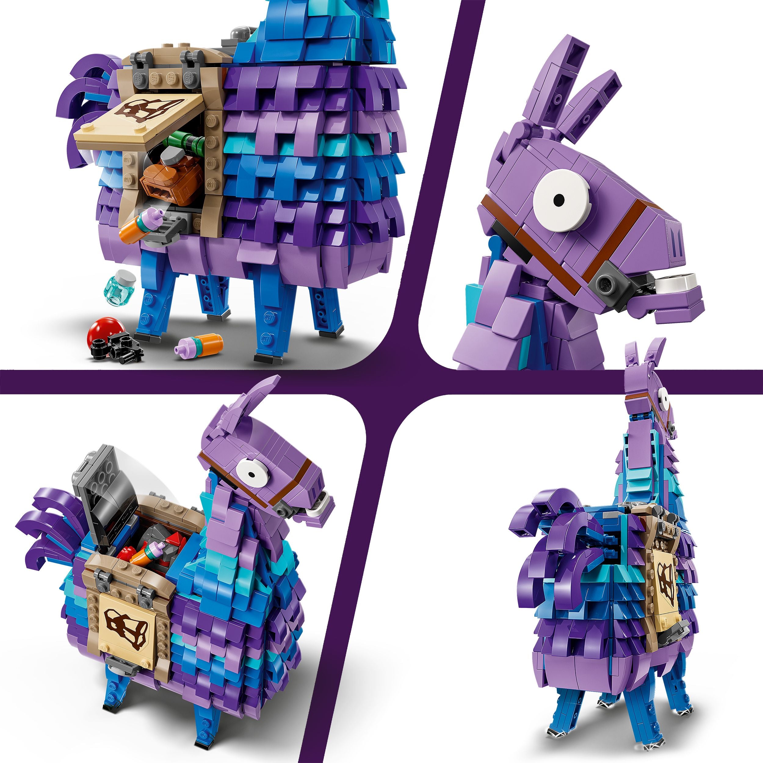 LEGO 77071 Fortnite Supply Llama Video Game Character Building Toy