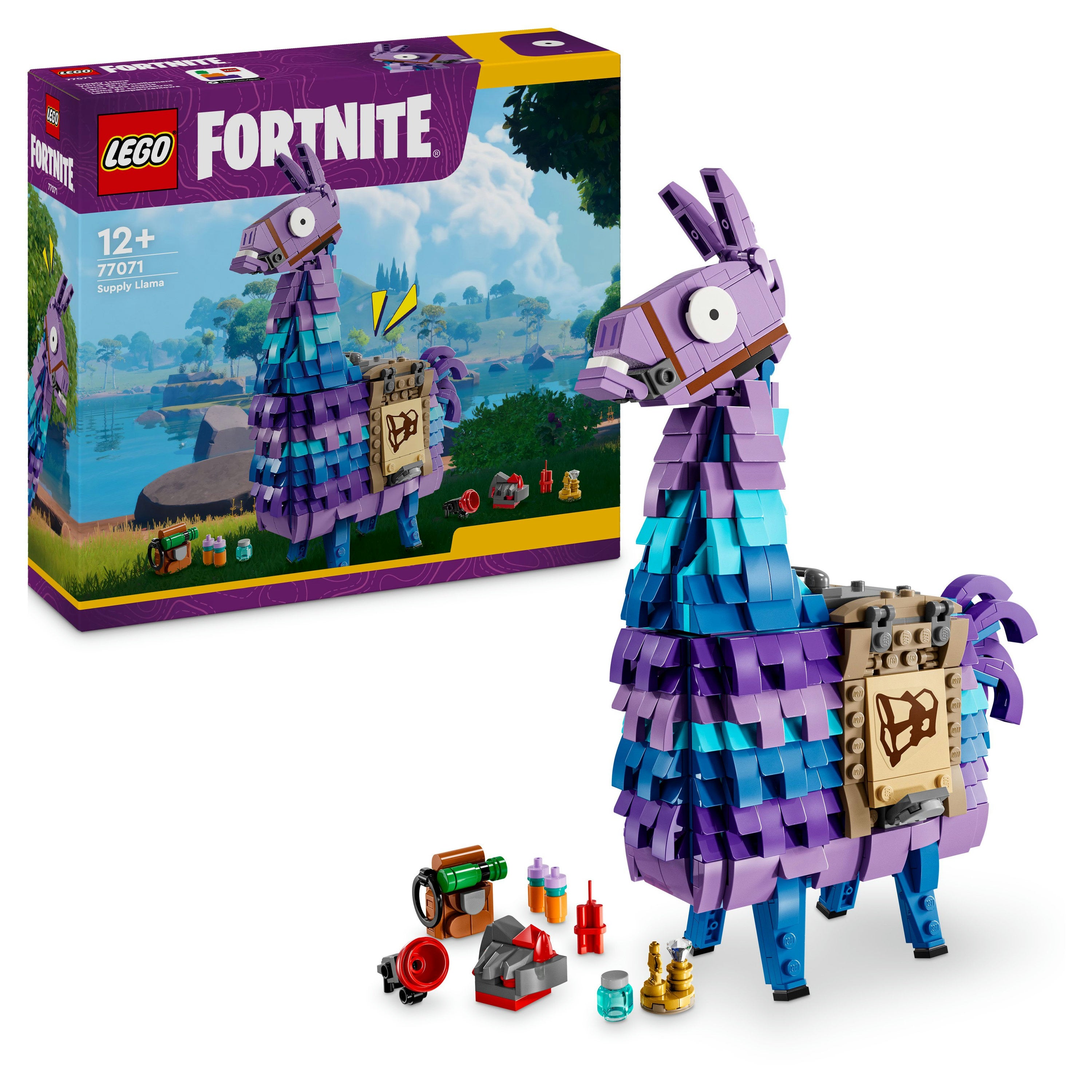 LEGO 77071 Fortnite Supply Llama Video Game Character Building Toy