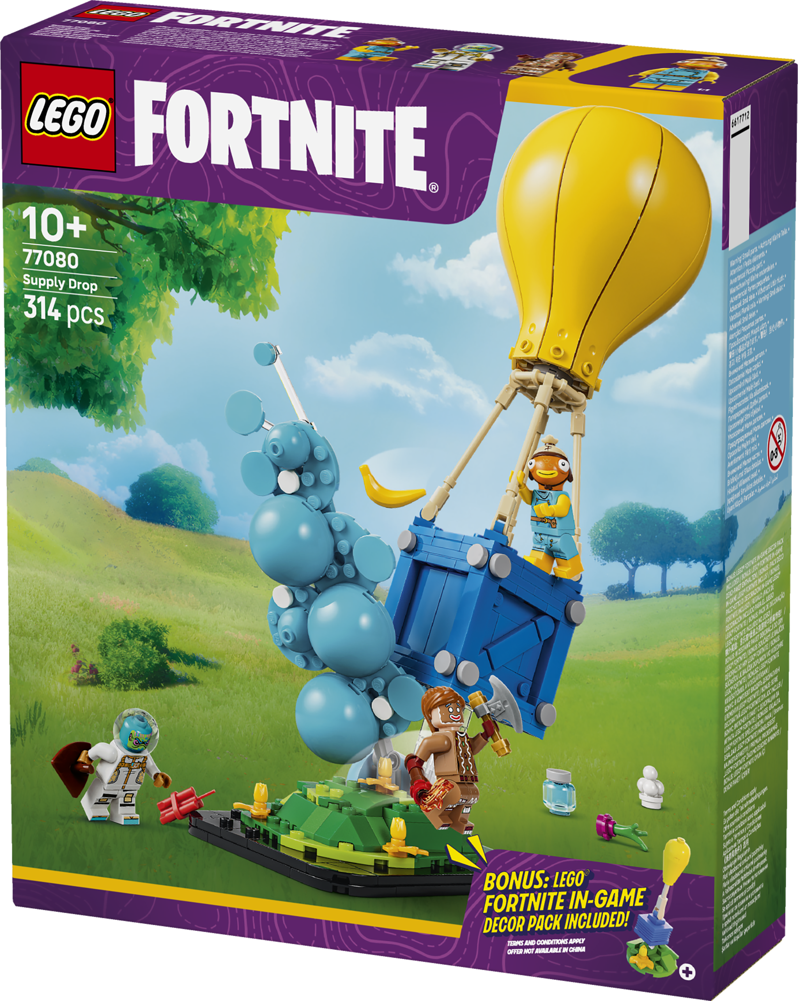 LEGO 77080 Fortnite Supply Drop Building Set