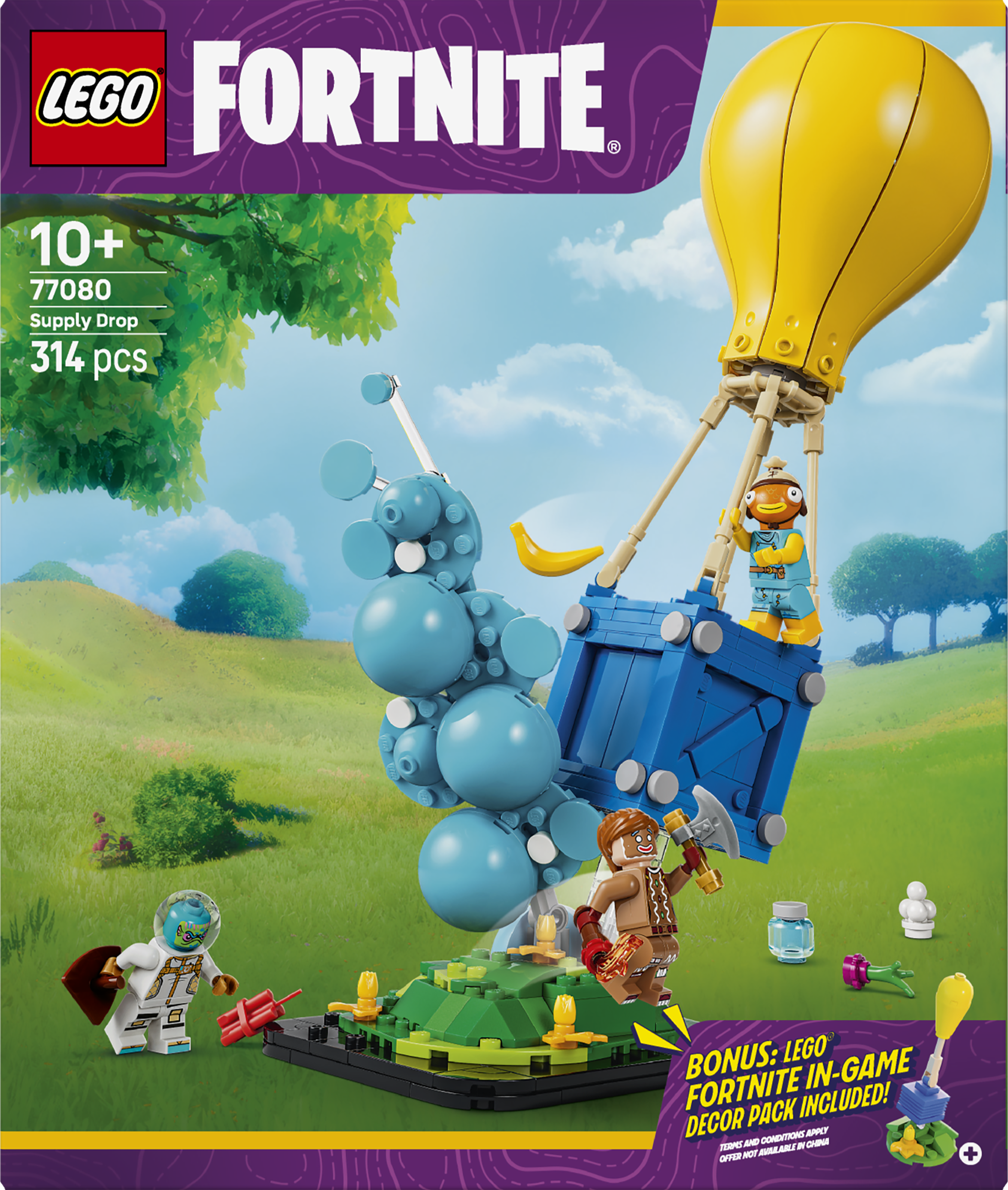LEGO 77080 Fortnite Supply Drop Building Set