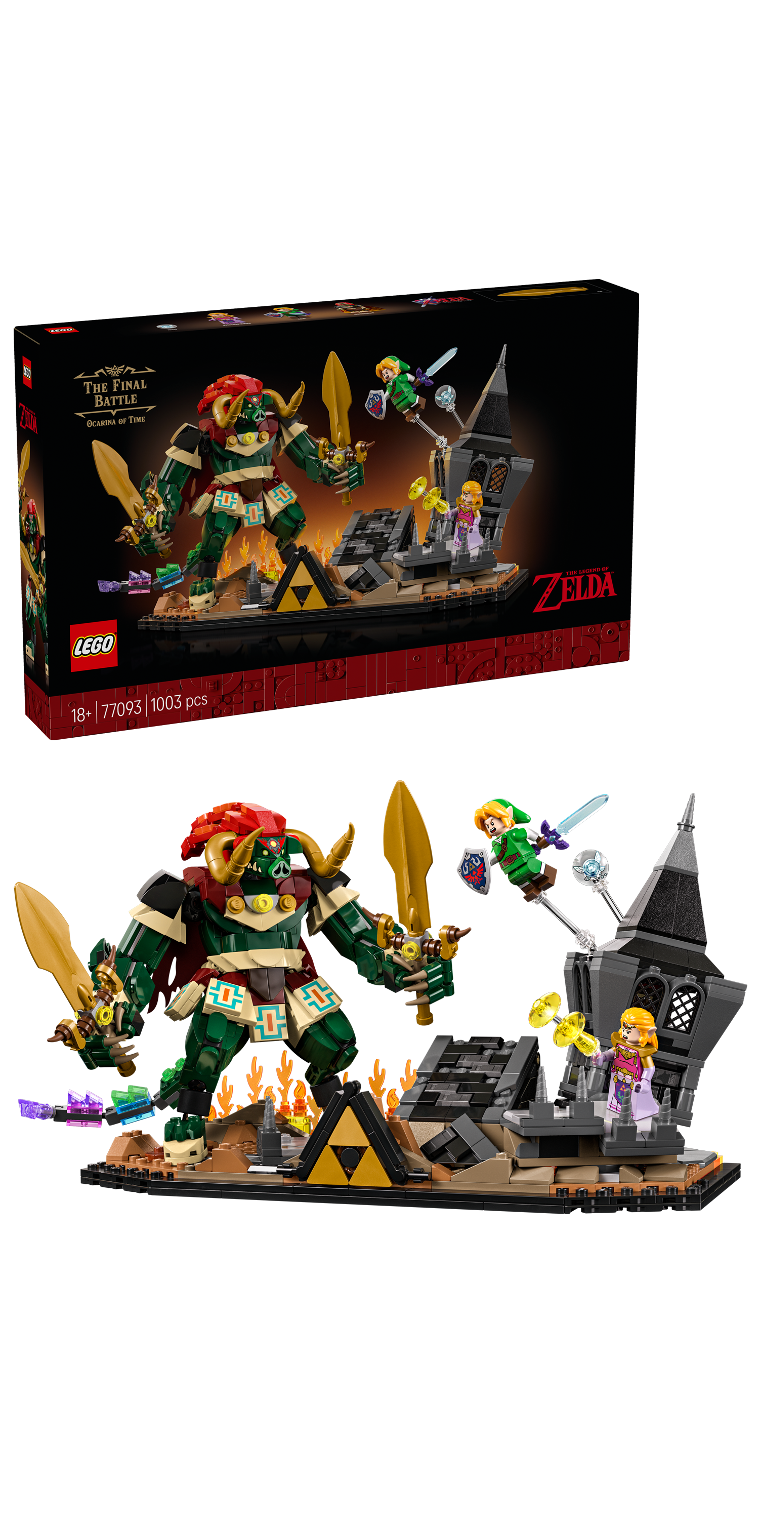 LEGO 77093 The Legend of Zelda™: Ocarina of Time™ – The Final Battle